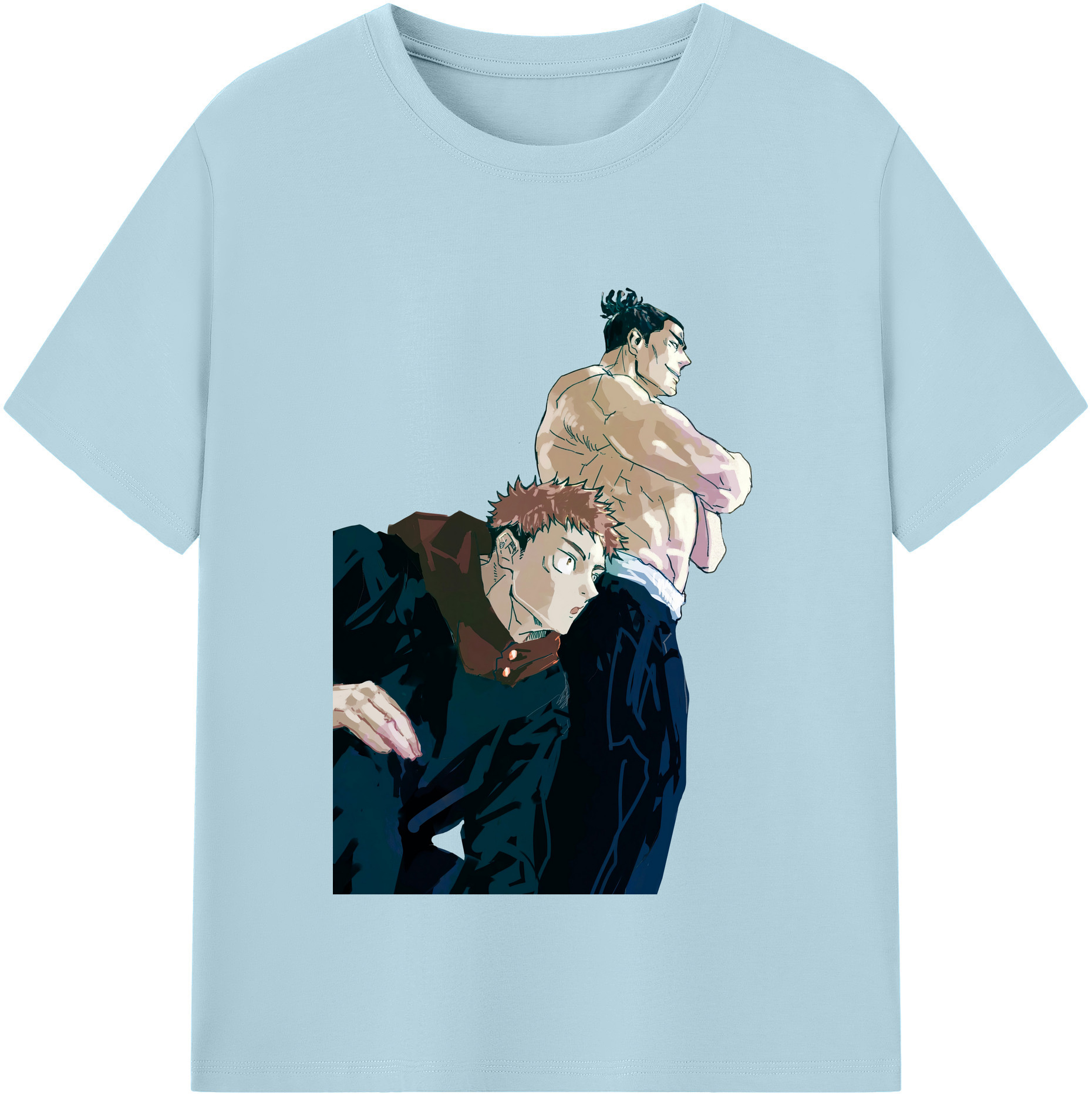 （画像用） 呪術廻戦 Jujutsu Kaisen 綿100％半袖Tシャツ（フロントプリント）
